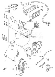 DT85TC From 8501-011001 ()  1991 drawing ELECTRICAL (WT,WQ,WHQ ~MODEL:94)(1)