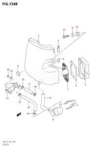 DF50 From 05001F-880001 (E03)  2008 drawing SILENCER (K1,K2,K3,K4,K5,K6)