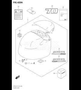 09003F-810001 (2018) 90hp E01 E40-Gen. Export 1 - Costa Rica (DF90AT  DF90ATH) DF90A drawing ENGINE COVER (DF70A:E01)