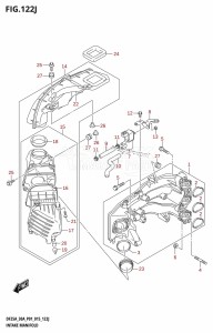 DF25A From 02504F-510001 (P01)  2015 drawing INTAKE MANIFOLD (DF30AQ:P01)