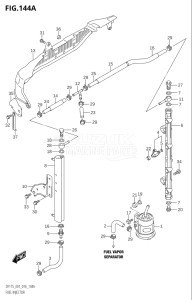 15002F-610001 (2016) 150hp E01 E40-Gen. Export 1 - Costa Rica (DF150T016  DF150TG) DF150 drawing FUEL INJECTOR (DF150T:E01)