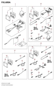 DF200 From 20002F-510001 (E01 E40)  2005 drawing OPT:MULTI FUNCTION GAUGE