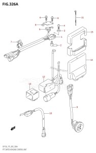 DF150Z From 15001Z-780001 (E03)  2007 drawing PTT SWITCH /​ ENGINE CONTROL UNIT