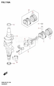 DF50A From 05004F-910001 (E03)  2019 drawing CRANKSHAFT