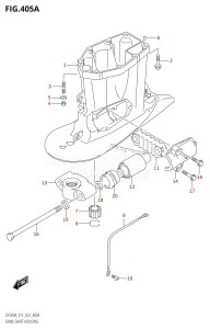 DF150AZ From 15003Z-040001 (E01 E03 E40)  2020 drawing DRIVE SHAFT HOUSING