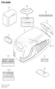 DT15 From 01501K-780001 (E36)  2007 drawing ENGINE COVER (K1)