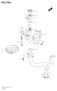 15003Z-040001 (2020) 150hp E01 E40-Gen. Export 1 - Costa Rica (DF150AZ) DF150AZ drawing OIL PUMP