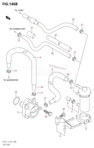 DF115T From 11501F-371001 (E01 E40)  2003 drawing FUEL PUMP (DF90T:(K6,K7,K8),DF100T,DF115T:(K6,K7,K8,K9,K10,011),DF115Z)