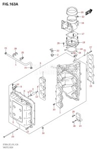 DF250ST From 25004F-810001 (E03)  2018 drawing THROTTLE BODY