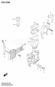 DF20A From 02002F-610001 (P01)  2016 drawing RECTIFIER /​ IGNITION COIL (DF15AR:P01)