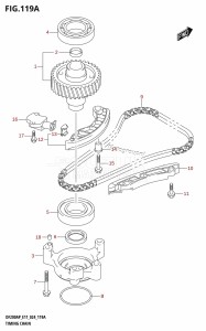 DF200AP From 20003P-440001 (E11 - E40)  2024 drawing TIMING CHAIN