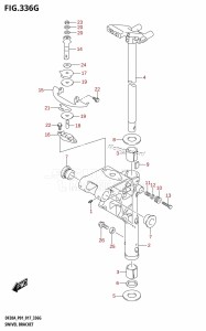 DF9.9B From 00995F-710001 (P01)  2017 drawing SWIVEL BRACKET (DF15ATH:P01)