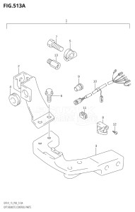 01502F-780001 (2007) 15hp P03-U.S.A (DF15K7) DF15 drawing OPT:REMOTE CONTROL PARTS (K4)