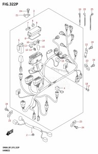 DF50A From 05004F-510001 (E01)  2015 drawing HARNESS (DF50AVTH:E01)