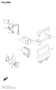 DF115A From 11503F-710001 (E11 E40)  2017 drawing PTT SWITCH /​ ENGINE CONTROL UNIT (DF100AT:E11)