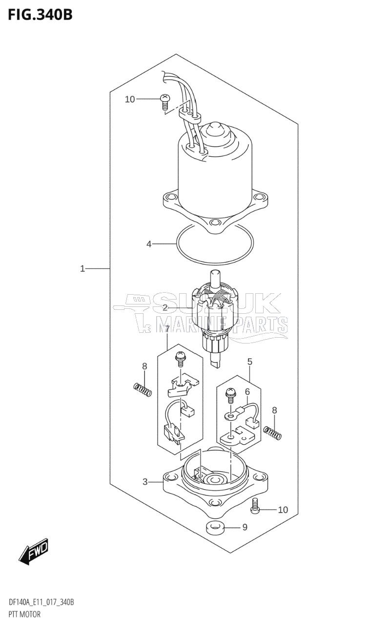 PTT MOTOR (DF115AT:E11)