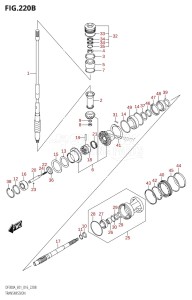 DF250A From 25003P-610001 (E01 E40)  2016 drawing TRANSMISSION