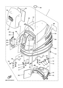 FL115AETX drawing FAIRING-UPPER