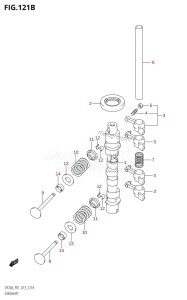 DF9.9B From 00995F-240001 (E03)  2022 drawing CAMSHAFT (DF9.9BR:P01)