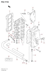 DF70 From 07001F-861001 (E01)  1998 drawing CYLINDER HEAD