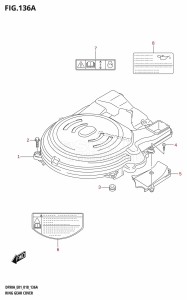 DF90A From 09003F-810001 (E01 E40)  2018 drawing RING GEAR COVER