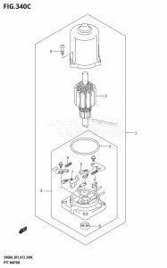 DF50A From 05003F-310001 (E01)  2013 drawing PTT MOTOR (DF40A:E01)