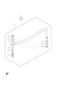 DF 25 V-Twin drawing Drag Link Remote Control