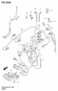 DF30A From 03003F-710001 (P01 P40)  2017 drawing HARNESS (DF25A:P01)