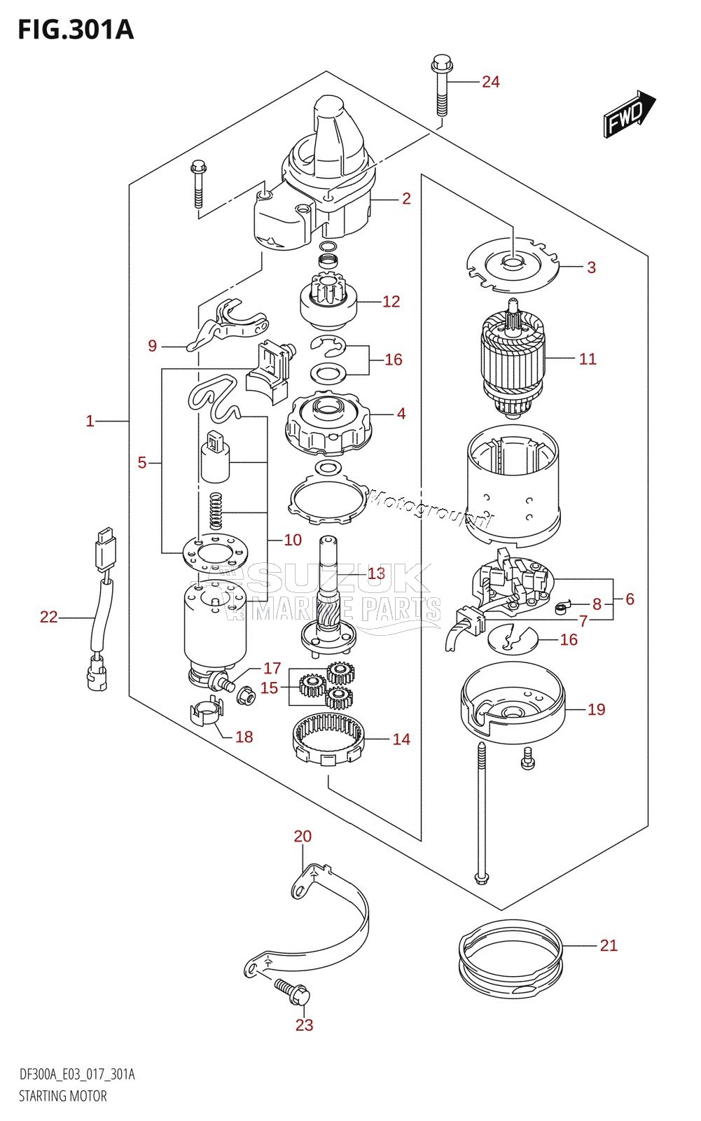 STARTING MOTOR