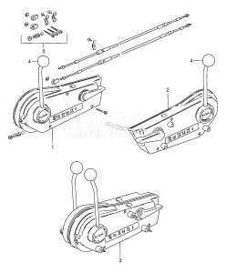 DT4 From 00402-461001 ()  1994 drawing OPTIONAL : REMOTE CONTROL (3)(DT4 /​ DT5Y)