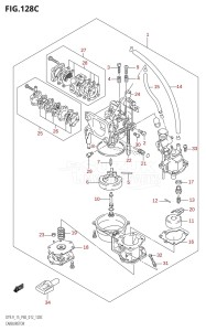 DT15 From 01503K-210001 (P36-)  2012 drawing CARBURETOR (DT9.9K:P36)