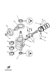 F25AET-NV drawing CRANKSHAFT--PISTON