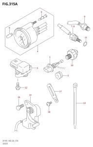 DF140 From 14002F-010001 (E03)  2010 drawing SENSOR