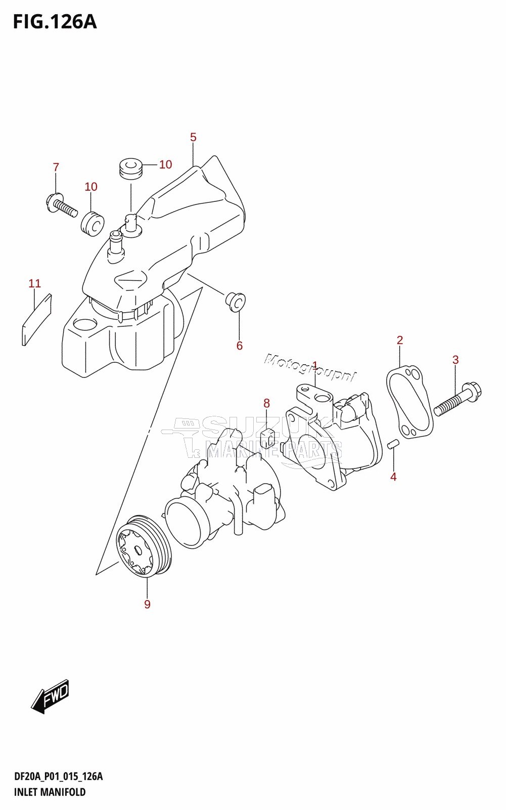 INLET MANIFOLD (DF9.9B:P01)