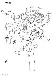 DT50 From 5002-300001 ()  1978 drawing ENGINE HOLDER