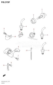 DF250Z From 25003Z-210001 (E03)  2012 drawing SENSOR (DF250Z:E03)