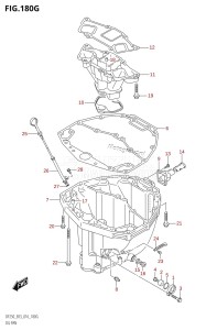 DF200Z From 20002Z-610001 (E03)  2016 drawing OIL PAN (DF250ST:E03)