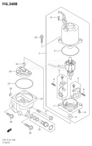 DF70 From 07001F-971001 (E11)  1999 drawing PTT MOTOR (K1,K2,K3,K4,K5,K6,K7,K8,K9)