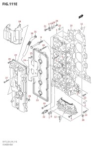 DF175T From 17502F-410001 (E01 E40)  2014 drawing CYLINDER HEAD (DF150Z:E01)