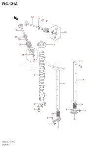 DF60 From 06001F-371001 (E03)  2003 drawing CAMSHAFT