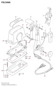 DF50 From 05001F-780001 (E03)  2007 drawing OPT:REMOTE CONTROL ASSY SINGLE (1) (K5,K6,K7,K8,K9,K10)