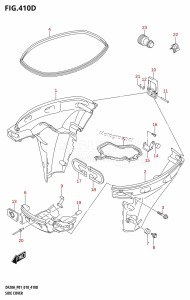 DF20A From 02002F-810001 (P01 P40)  2018 drawing SIDE COVER (DF9.9BTH,DF20ATH)