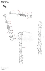 DF140A From 14003Z-040001 (E11 E40)  2020 drawing CAMSHAFT