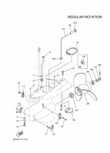 F250TUR-2012 drawing PROPELLER-HOUSING-AND-TRANSMISSION-2