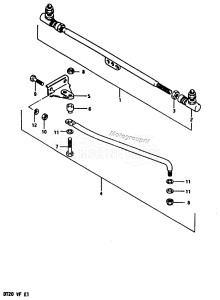 DT20 From 02003-602983 ()  1986 drawing OPTIONAL : TIE-ROD