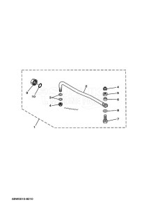 F70AETL drawing STEERING-GUIDE