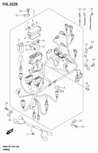 DF50A From 05003F-610001 (E01)  2016 drawing HARNESS (DF50A:E01)