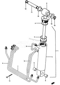 DT115 From 11501-101001 ()  1981 drawing TILT CYLINDER