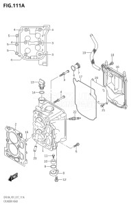 00801F-710001 (2017) 8hp P01-Gen. Export 1 (DF8A  DF8AR) DF8A drawing CYLINDER HEAD