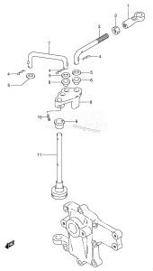 DT8 From 0801-251001 ()  2002 drawing THROTTLE CONTROL